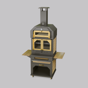 B80-Titan Fırınlı Barbekü